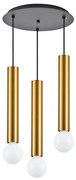 SE21-GM-5-3BL ADEPT TUBE GOLD MATT Gold Matt Pendant+