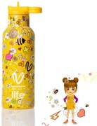 Ecolife Θερμός – Μπουκάλι X Vasiliki 500ml Joy 33-BO-2323