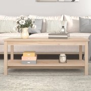 Τραπεζάκι Σαλονιού 110 x 55 x 45 εκ. από Μασίφ Ξύλο Πεύκου 822272
