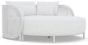 Ξαπλώστρα - Κρεβάτι Kamari Day-Bed 01-00-2801 185x153x71cm Ecru