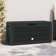 Μπαούλο Αποθήκευσης Κήπου Ανθρακί 119x48x60 εκ. απο Πολυπ/λένιο