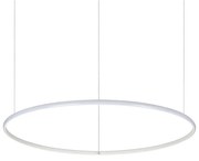 Φωτιστικό Κρεμαστό Ideal Lux Hulahoop 258768 D080 Λευκό (3000Κ)