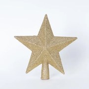 Eurolamp Κορυφή Δέντρου Άστρο Y20cm Χρυσαφί 600-46536