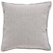 Μαξιλάρι Διακοσμητικό (Με Γέμιση) 0272 Light Grey Das Home 40Χ40 Chenille