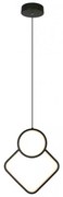 Κρεμαστό Φωτιστικό Οροφής LED 12W 230V 1300lm IP20 Θερμό Λευκό Μαύρο 14998 VTAC 14998 Μαύρο