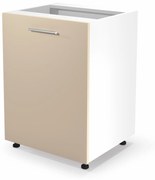 VENTO D-60/82 lower cabinet, color: white / beige DIOMMI V-UA-VENTO-D-60/82-BEŻOWY DIOMMI-60-22816