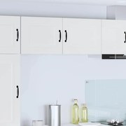 vidaXL Ντουλάπα Κουζίνας Kalmar Υψηλής γυαλάδας λευκό 50 x 31 x 40 εκ.