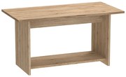 Τραπέζι Kumba pakoworld σε oak απόχρωση 80x40x42εκ