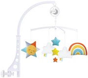 Μουσικό παιχνίδι κρεβατιού Rainbow Bebe Stars  (2 τεμάχια)