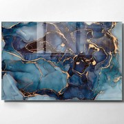 Πίνακας Γυάλινος 698GLS1398 70x50cm Multi Wallity Οριζόντιοι Γυαλί