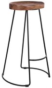 ΣΚΑΜΠΟ BAR ELEANOR ΑΠΟ ΜΑΣΙΦ ΞΥΛΟ ΑΚΑΚΙΑΣ 48x40χ76Υεκ. HM8363.11