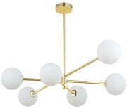 Φωτιστικό Οροφής Sarius 4736 6xG9 6W 90x64cm Gold TK Lighting