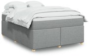 Κρεβάτι Boxspring με Στρώμα Αν. Πράσινο 160x200εκ Υφασμάτινο