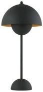Επιτραπέζιο φωτιστικό Ατσάλι Tulip H49 Φ23 Viokef 4283301 Μαύρο