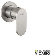 Μίκτης Εντοιχισμού 1 Εξόδου Slim Vicario Inox 500050-110