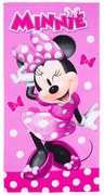 Παιδική Πετσέτα Θαλάσσης Microfiber (70x140) Dimcol Minnie 28 Pink