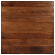 vidaXL Επιτραπέζιο 80x80x2,5 cm Τετράγωνο Μασίφ Ξύλο Ανακυκλωμένο