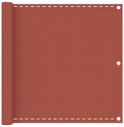 vidaXL Διαχωριστικό Βεράντας Τερακότα 90 x 300 εκ. από HDPE