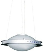 Παιδικό Κρεμαστό Φωτιστικό Οροφής IP20 5xE27 UFO AC.04540575C ACA AC.04540575C Ασημί