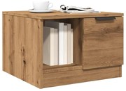 vidaXL Τραπεζάκι Σαλονιού τεχνίτης Δρυς 50x50x36 εκ Επεξεργασμένο Ξύλο