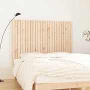 vidaXL Κεφαλάρι Τοίχου 159,5x3x110 εκ. από Μασίφ Ξύλο Πεύκου