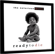 Κορνιζαρισμένη αφίσα The Notorious B.I.G - Ready to Die