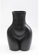 Βάζο Donna Μαύρο 27x16x40 εκ. - Λευκό