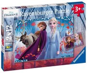 Παζλ Disney 5009 Frozen Ii Ψυχρά Και Ανάποδα 2x12Τμχ. Multi Ravensburger