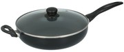 Τηγάνι με Γυάλινο Καπάκι D28cm ALPINA