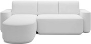Γωνιακός καναπές Luxora-Leuko-Αριστερή - 285.00Χ180.00Χ92.00cm