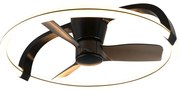 Ανεμιστήρας Reality Lighting -RL STOCKHOLM R64262132 Μαύρο Ματ (Black Mat) 2700 - 6500K
