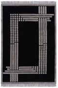 Beauty Home Χαλί Noir Art 9437 200x290 Black Μαύρο