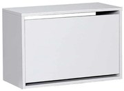 Παπουτσοθήκη Step Megapap 6 ζευγών σε χρώμα λευκό 60x30x42εκ.