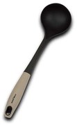 Κουτάλα Σούπας Misty 10-111-010 35cm Beige-Black Nava Nylon