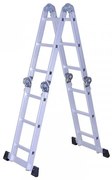 Krausmann HS55120 Σκάλα Αλουμινίου Πολυμορφική 4x3 Μέγιστο Ύψος 3.71m