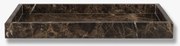 Διακοσμητικός Δίσκος Καφέ Μάρμαρο B16 x B31 x H3 cm METTE DITMER