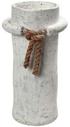 Διακοσμητικό Βάζο LIF146 20,3x20,3x36,8cm White-Brown Espiel Paper