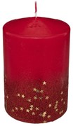 Κερί 900gr (Φ10x15) A-S Glitter Red 183395RG