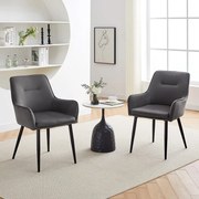 Καρέκλα Τραπεζαρίας (56x61x89) Spitishop Hernan Grey