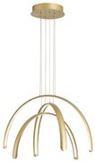 Φωτιστικό Κρεμαστό 600xH315mm Led 41w 2529 lm 3000K Brushed Gold Viokef Megan 4303200