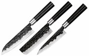 Μαχαίρια Blacksmith SBL-0220 (Σετ 3τμχ) Black Samura Stainless Steel