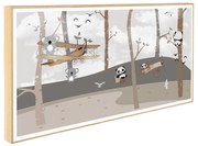 Παιδικό Κάδρο Κοάλα και Πάντα KDP263 30x60cm