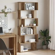 vidaXL Ντουλάπι βιβλίων Artisan Oak 80x24x192 cm Κατασκευασμένο ξύλο