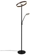 Φωτιστικό Δαπέδου Willis 449510232 40x180cm 39W/5,5W Black Trio Lighting