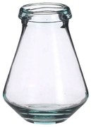 Βάζο Γυάλινο 1550-8 12,5x12,5x16cm Clear Supergreens Glass
