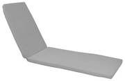 Μαξιλάρι Ξαπλώστρας Sifnos Grey HM11235.10P 198(119+1+78)x70x10 εκ.