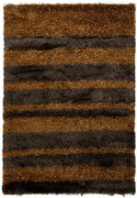 Χειροποίητο Χαλί Street Fashion STRIPES GOLD Royal Carpet - 140 x 200 cm - 19MTSFSGO.140200