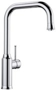 Blanco Livia-S Chrome Μπαταρία Κουζίνας Με Αποσπώμενο Ρουξούνι