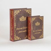 Διακοσμητικά Βιβλία/Κουτιά (Σετ 2τμχ) Estheti 752-17045