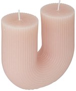 Διακοσμητικό Κερί Demi Αtmosphera με διάρκεια καύσης 20 ώρες και διαστάσεις 11x5.1x12cm - Pink